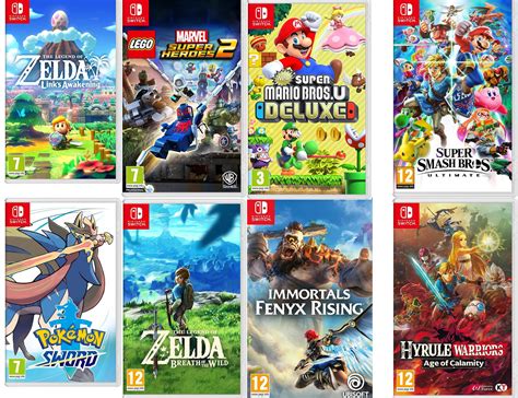 new nintendo switch games